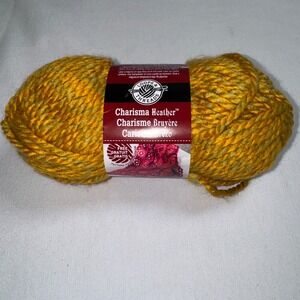 Loops & Threads Charisma Heather Yarn Bulky 5 Gold J56 3oz 93yds Acrylic
